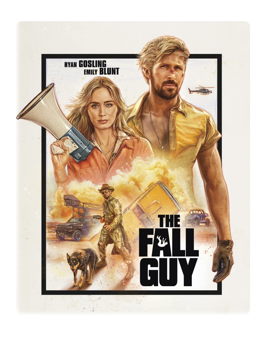 The Fall Guy (Steelbook) (Walmart Exclusive) (4K Ultra HD)
