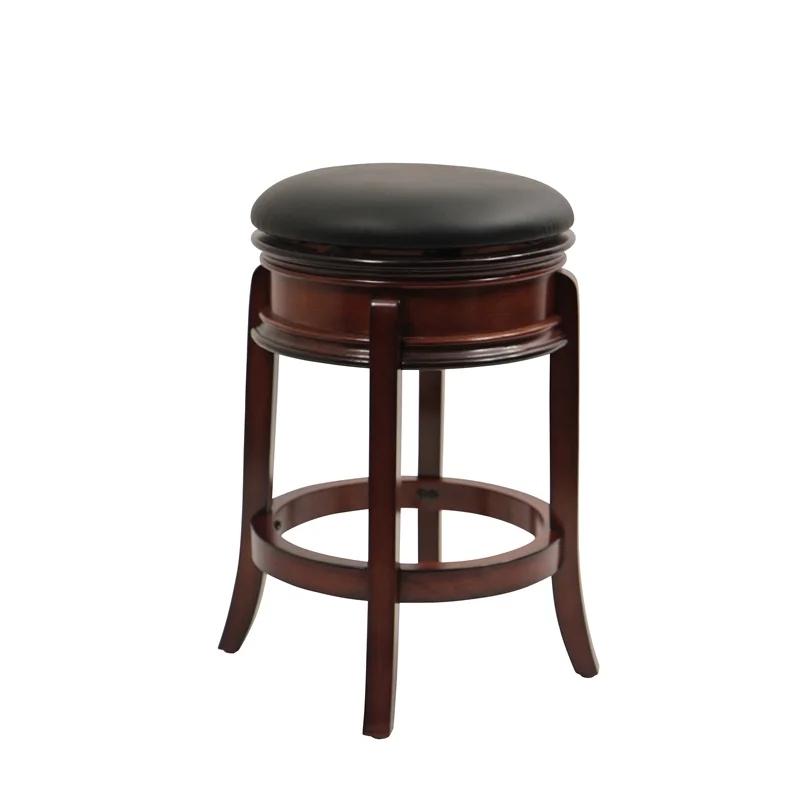 Boraam Magellan Swivel Backless Counter Stool - Brandy