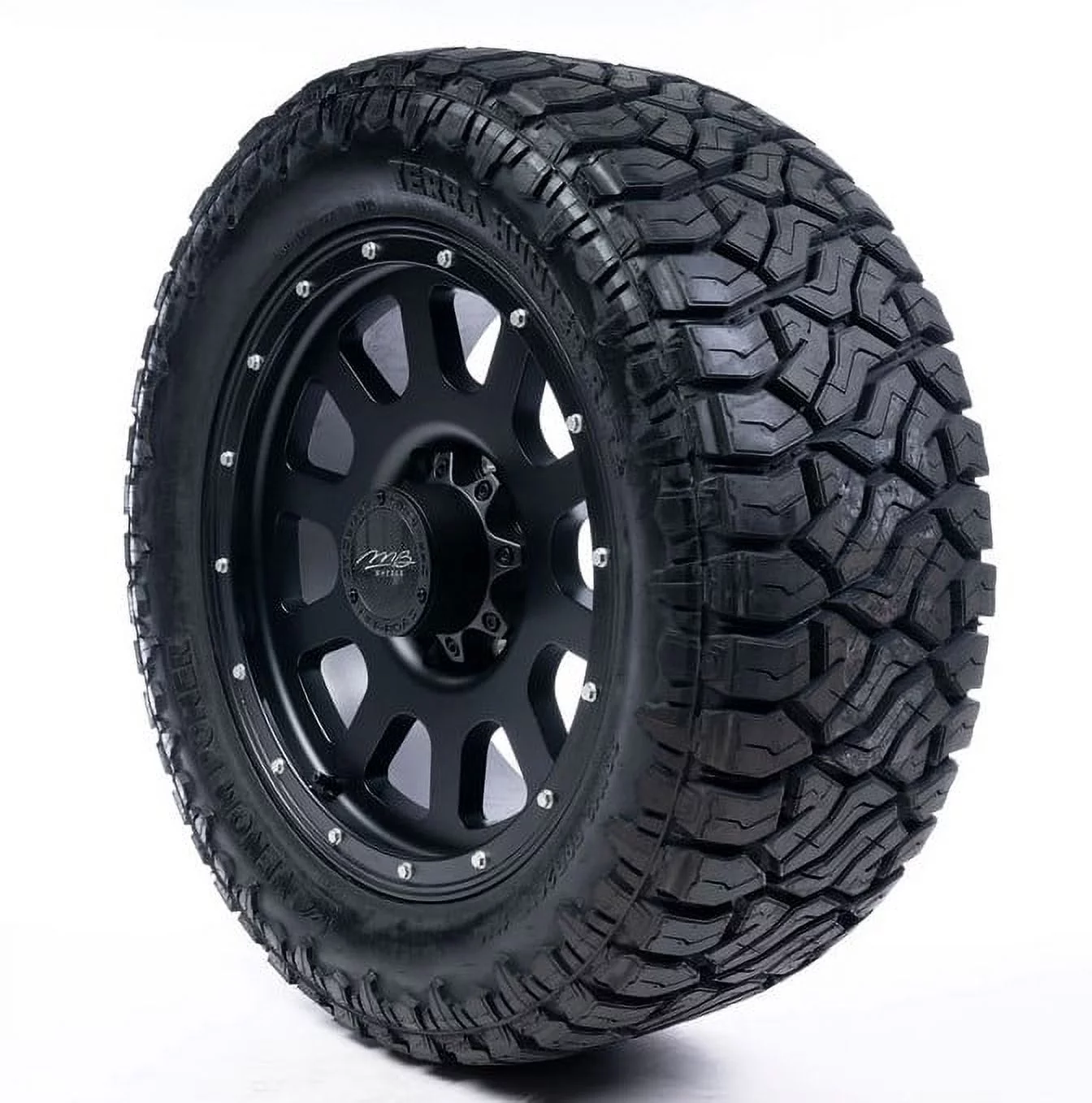 4 New Venom Power Terra Hunter R/T+ All-Terrain Tires - LT235/80R17 120Q LRE 10PLY