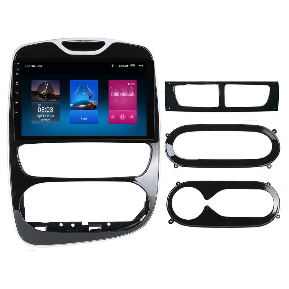 RoverOne Car Stereo CarPlay Android Auto for Renault Clio 4 BH98 KH98 2012 - 2019 GPS Navigation Bluetooth DSP Multimedia Video Player