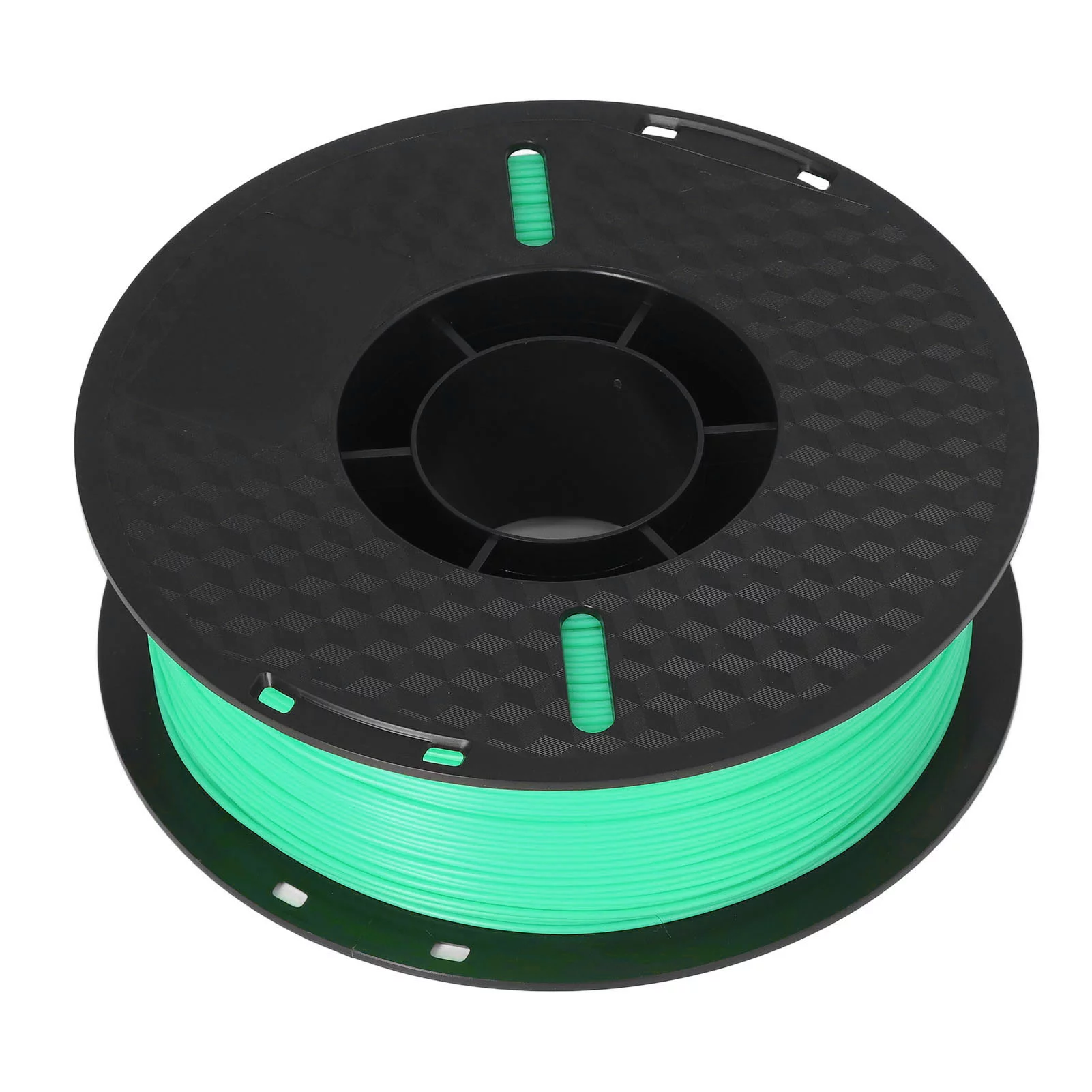 Risegun 1.75mm PLa Filament 3D Printer Filament PLa 1KG Spool 3D Printing Filament 3D Printer Filament Printing Consumables Dimensional Accuracy ±0.02mm(Green)