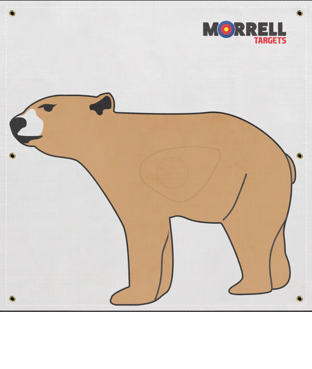Morrell Actual Nasp/Ibo Full Size Bear Polypropylene Archery Target