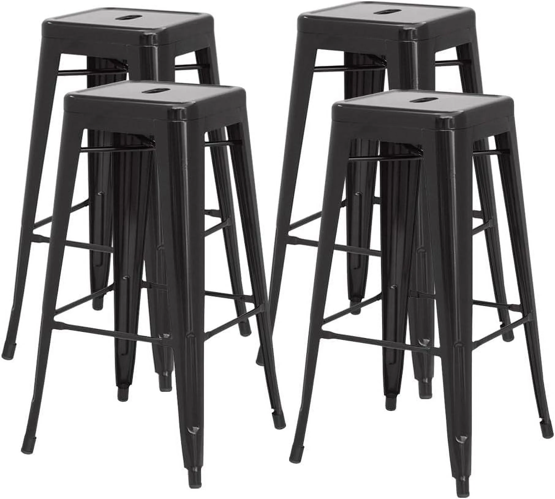 Metropolis Metal Backless Counter Stool 26