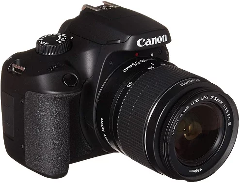 Canon EOS 4000D DSLR Camera EF-S 18-55 mm f/3.5-5.6 III Lens (Intl Model)