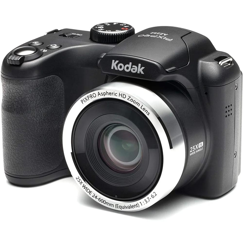 Kodak AZ252-BK PIXPRO Astro Zoom 16MP Digital Camera 25x Optical Zoom 3 inch LCD Black Bundle