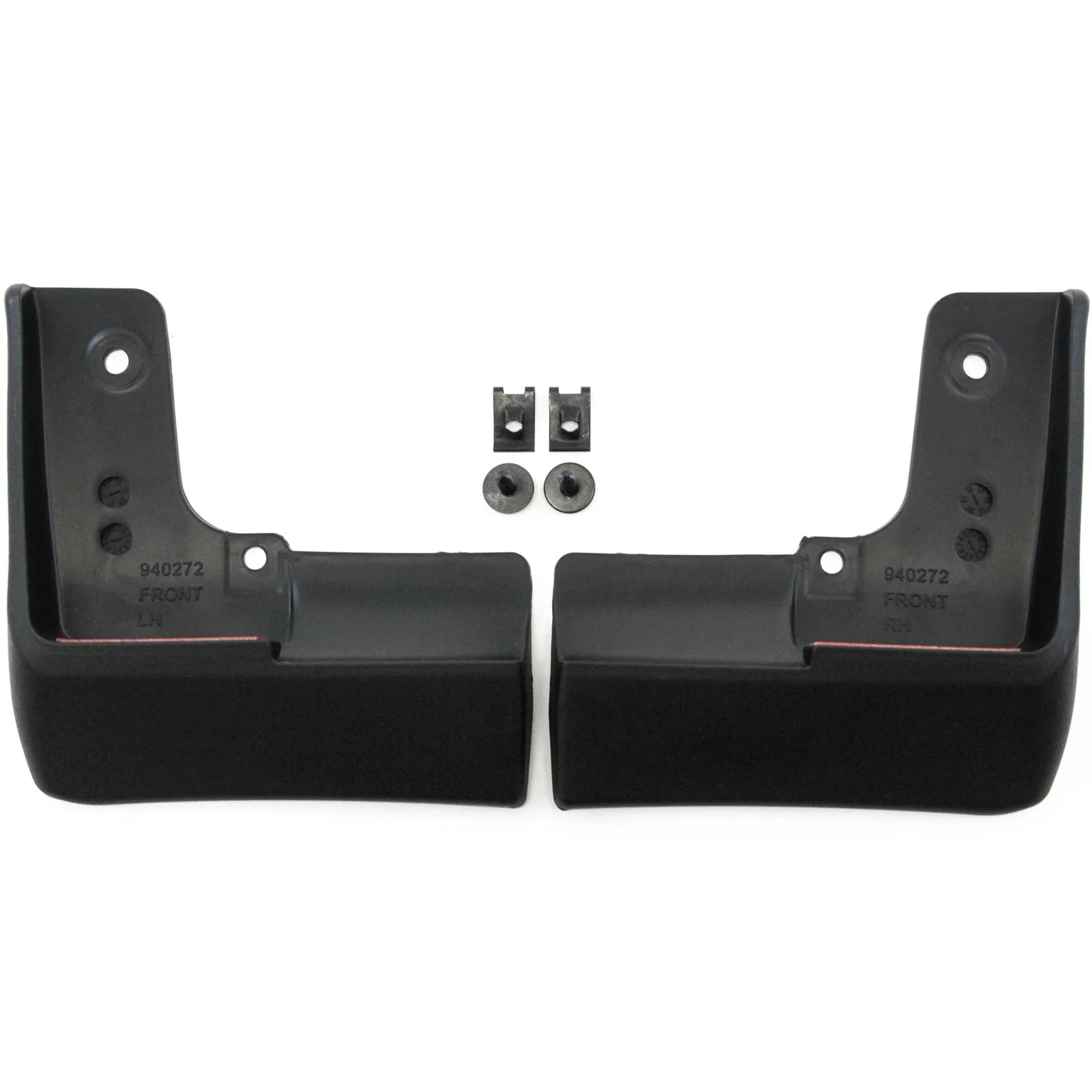 Red Hound Auto 2010-2015 Compatible with Toyota Prius Mud Flaps Mud Guards Splash Front 2pc Set 00016-47225