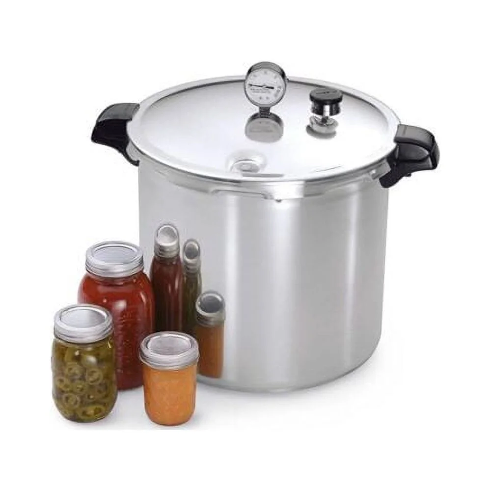 23 Quart Pressure Canner Presto Cooker with Canning Rack 01781 New