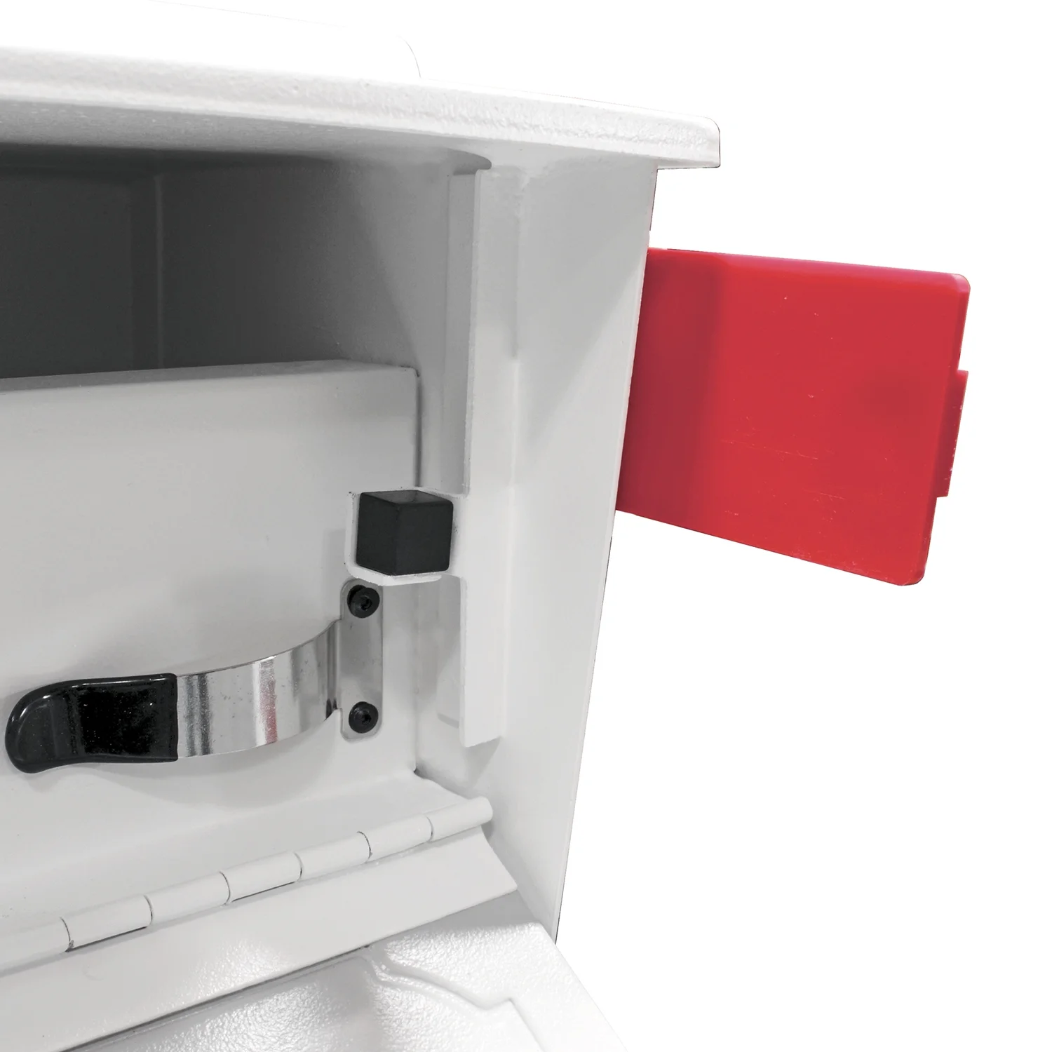 Mail Boss Townhouse Locking Security Mailbox, Cream White