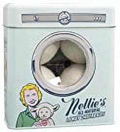 Nellie's NLS-100T All Natural Laundry soda, 100 Load Tin, NLS-100T, 3.3 Pound
