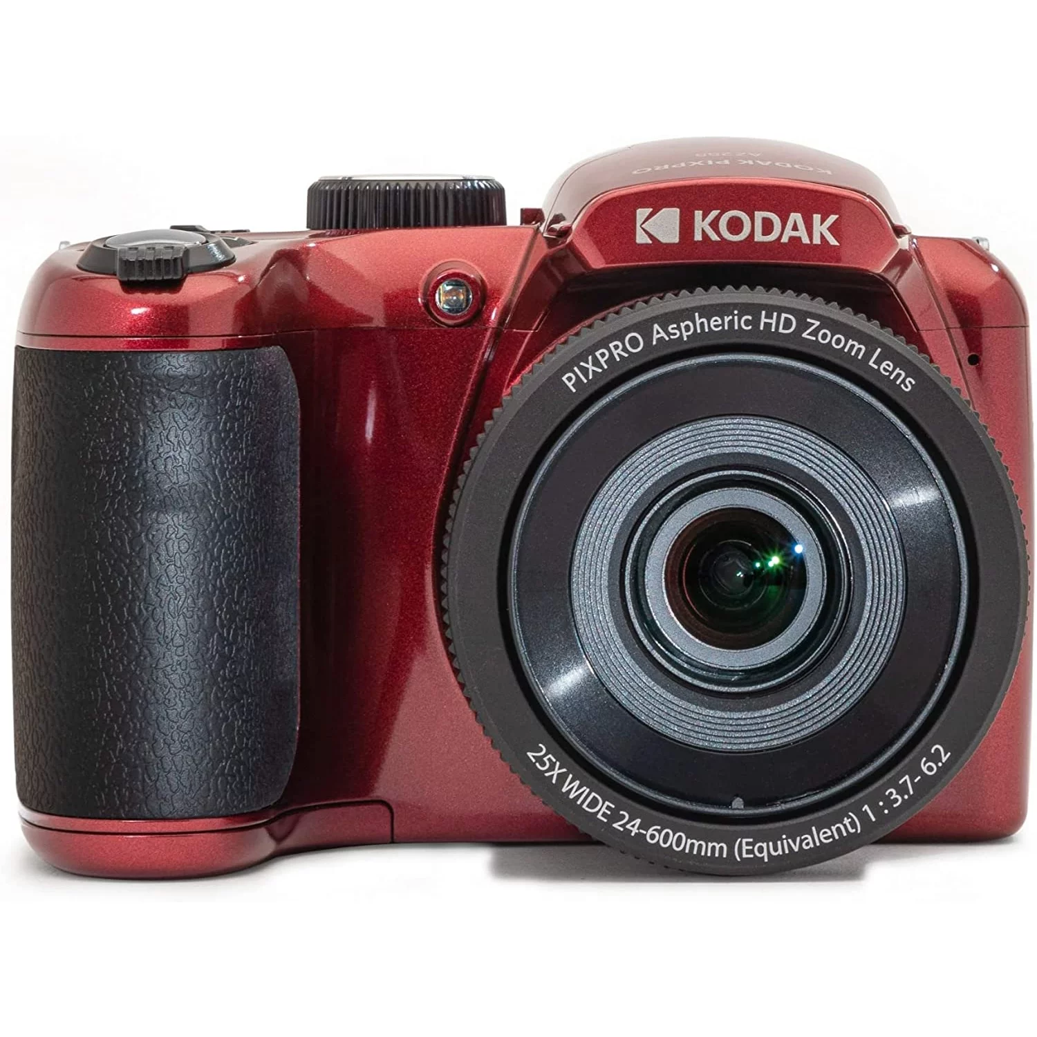 Open Box Kodak PIXPRO AZ255-RD 16MP Digital Camera 25x Optical Zoom 24mm Wide Angle Lens Optical Image Stabilization 1080p Full HD Video 3