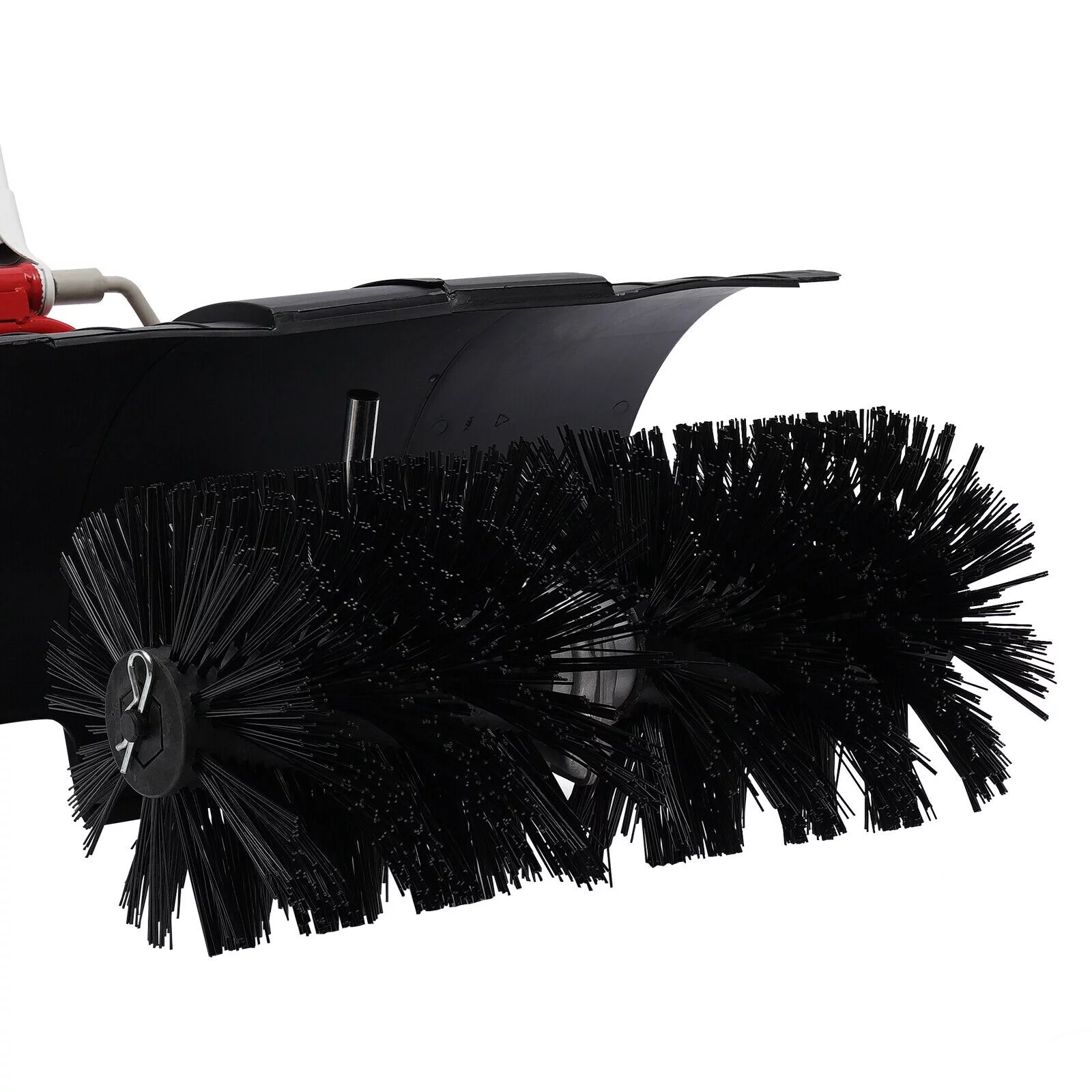 52CC Hand-pushed Road Cleaning Shovel Snow Broom Sweeper Double Handle Cleaner 2 Stroke Gas Power Folding Broom Sweeper Double Handle Hand-pushed Snow Plow