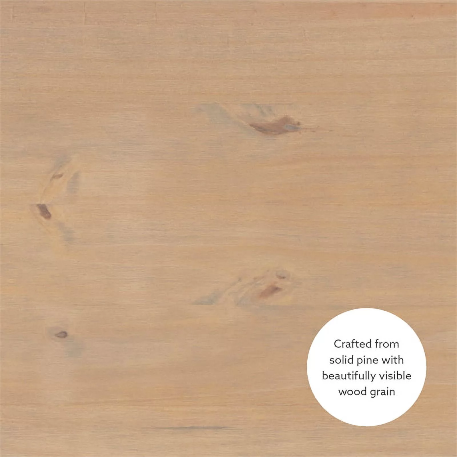 Linon Dalton Pine Wood Bookcase in Driftwood Brown