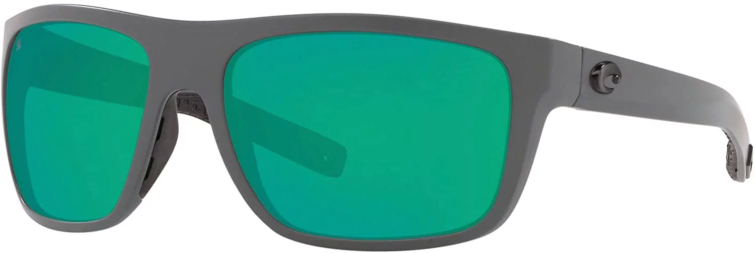 Costa Del Mar BROADBILL Green Mirror Polarized Glass Men's Sunglasses BRB 98 OGMGLP 60