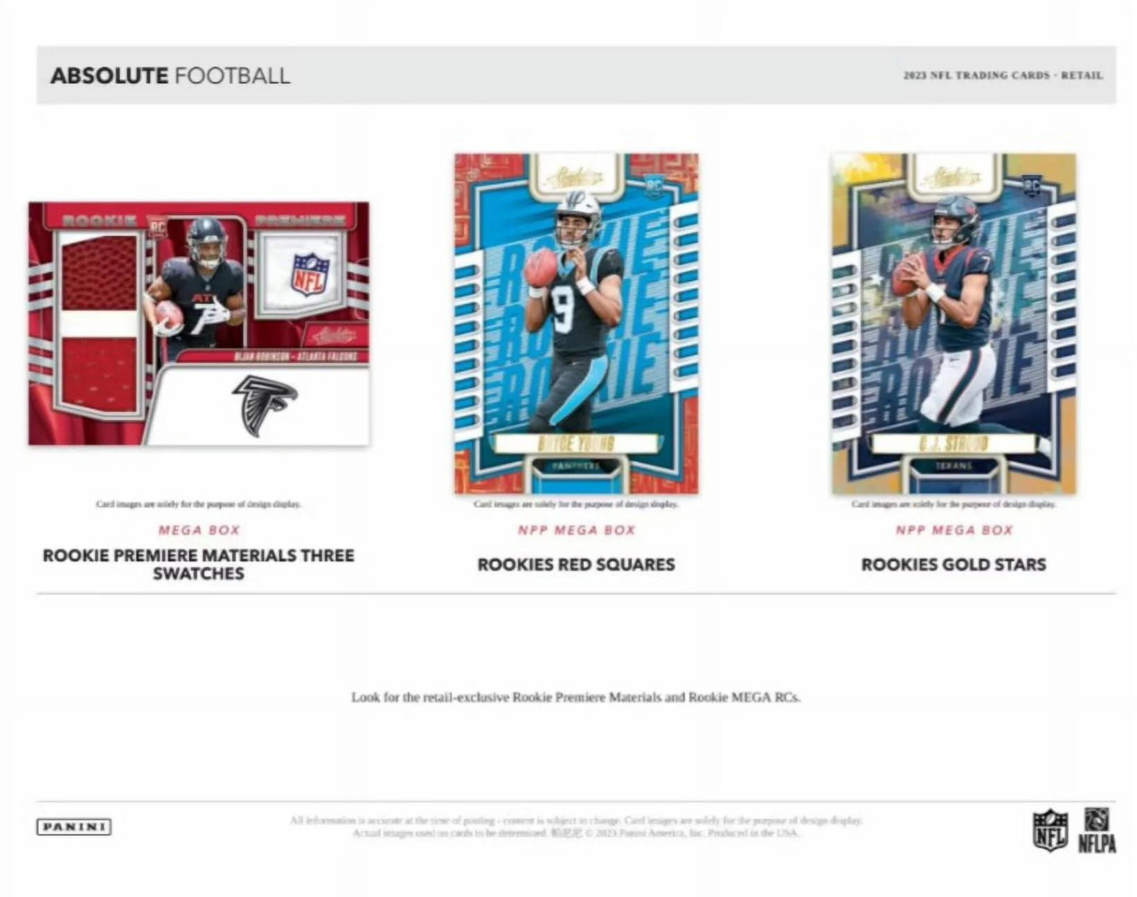 2023 Panini Absolute Football Hobby Blaster Box (Purple Parallels!)