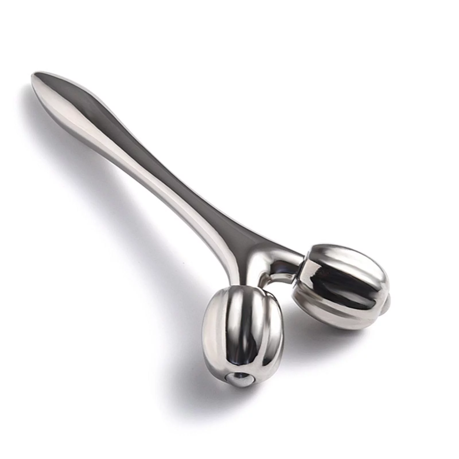 ZiSUGP Face Massager Metal Face Roller Gua Sha Massage Tool for Face Neck Eye Body Skin Care Facial Roller for Women Dick Vibration compatible with Machine for Men