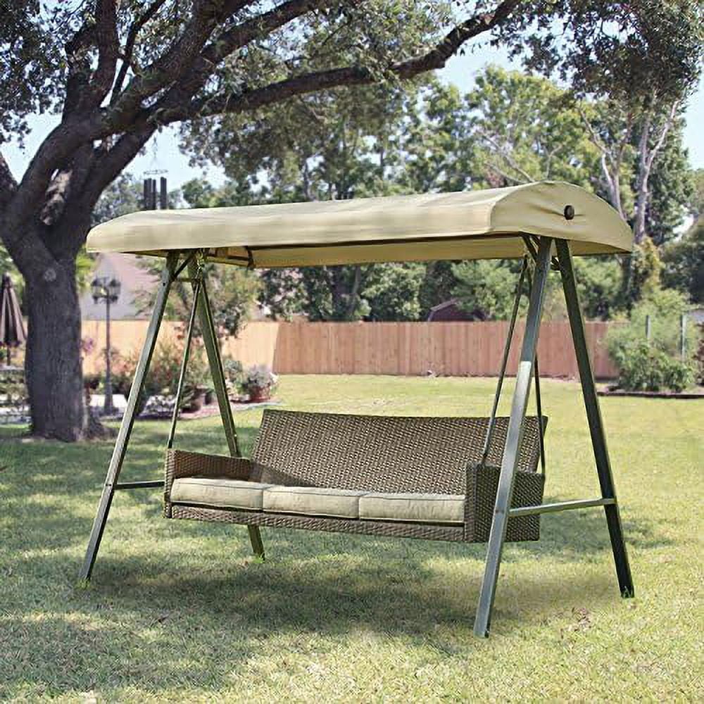 Replacement Canopy Top Cover For The Plaistow Wicker Swing - Riplock 350