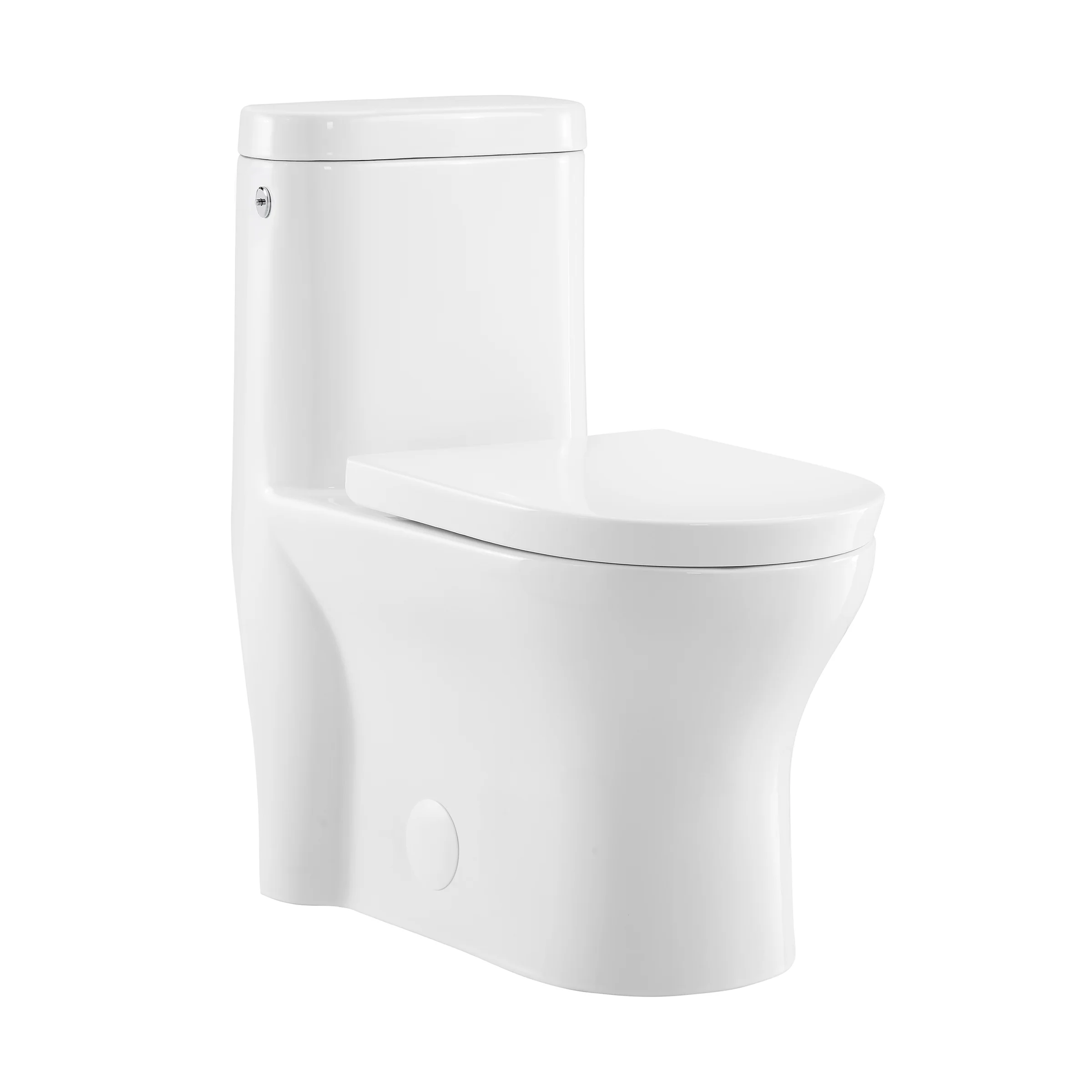 Trocadéro One-Piece Elongated Toilet Dual-Flush 1.1/1.6 gpf, Touchless
