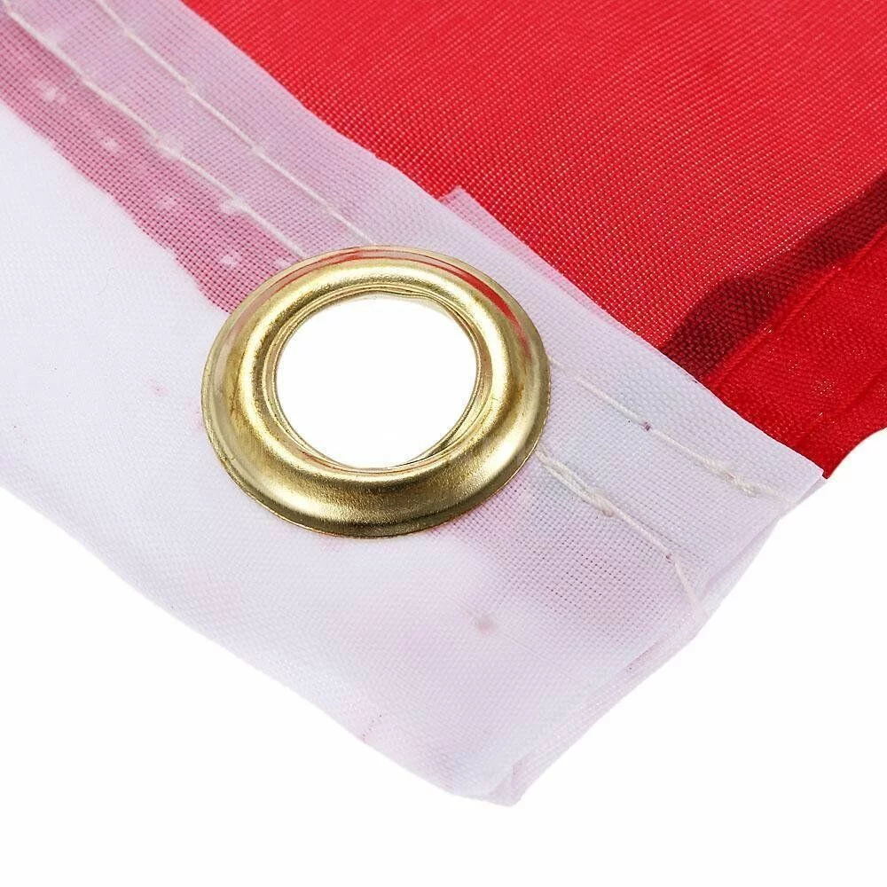 2x3 USA American Flag Nylon Heavy Duty Embroidered Stars Sewn Stripes Grommets