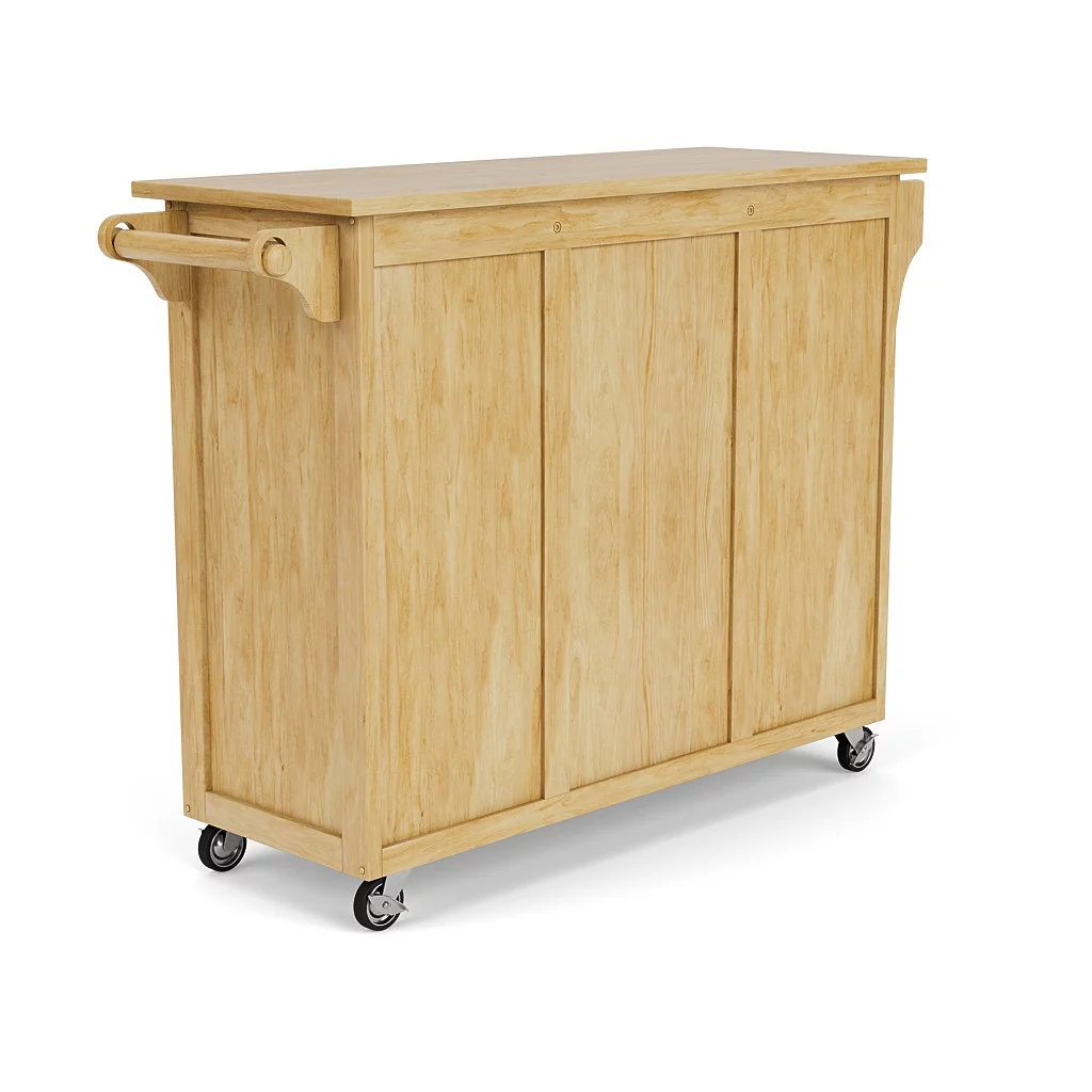 Homestyles Create-A-Cart Brown Kitchen Cart