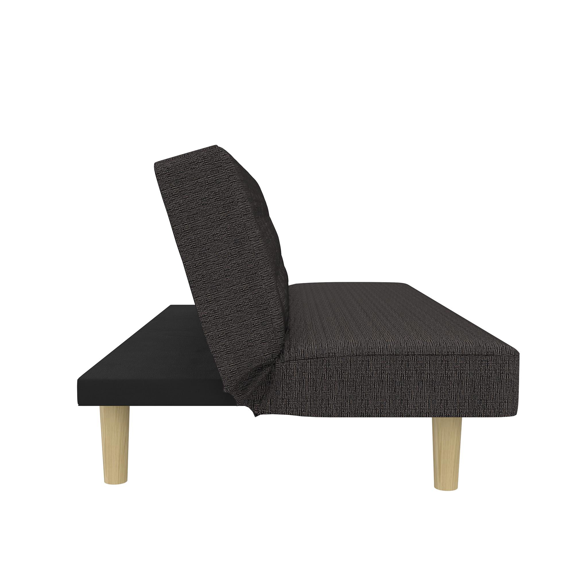 Queer Eye Tamlin Futon, Couch and Sleeper, Gray Linen