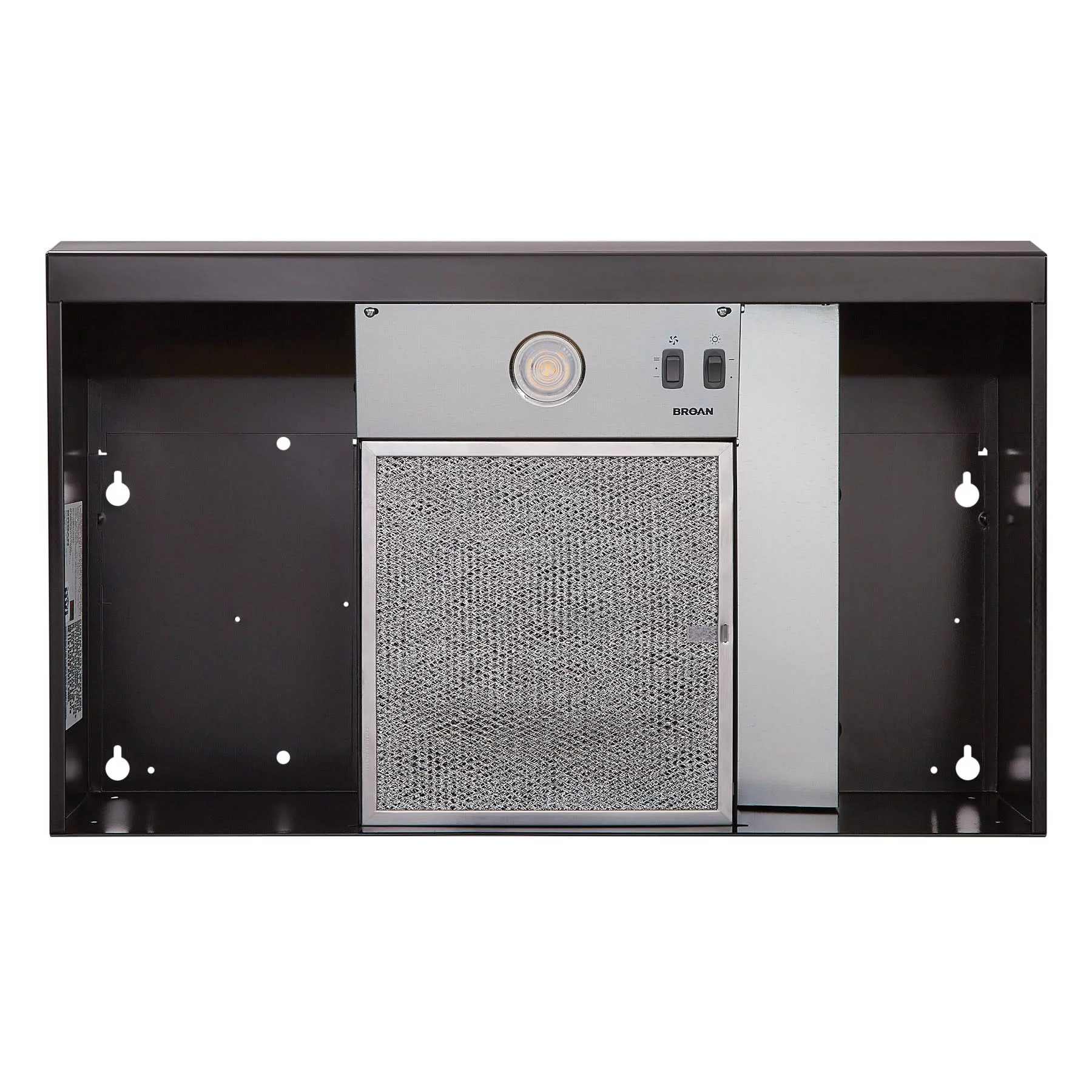 Broan Bxt130 Broan 270 Max Cfm 30-Inch Under-Cabinet 4-Way Convertible Range Hood - White