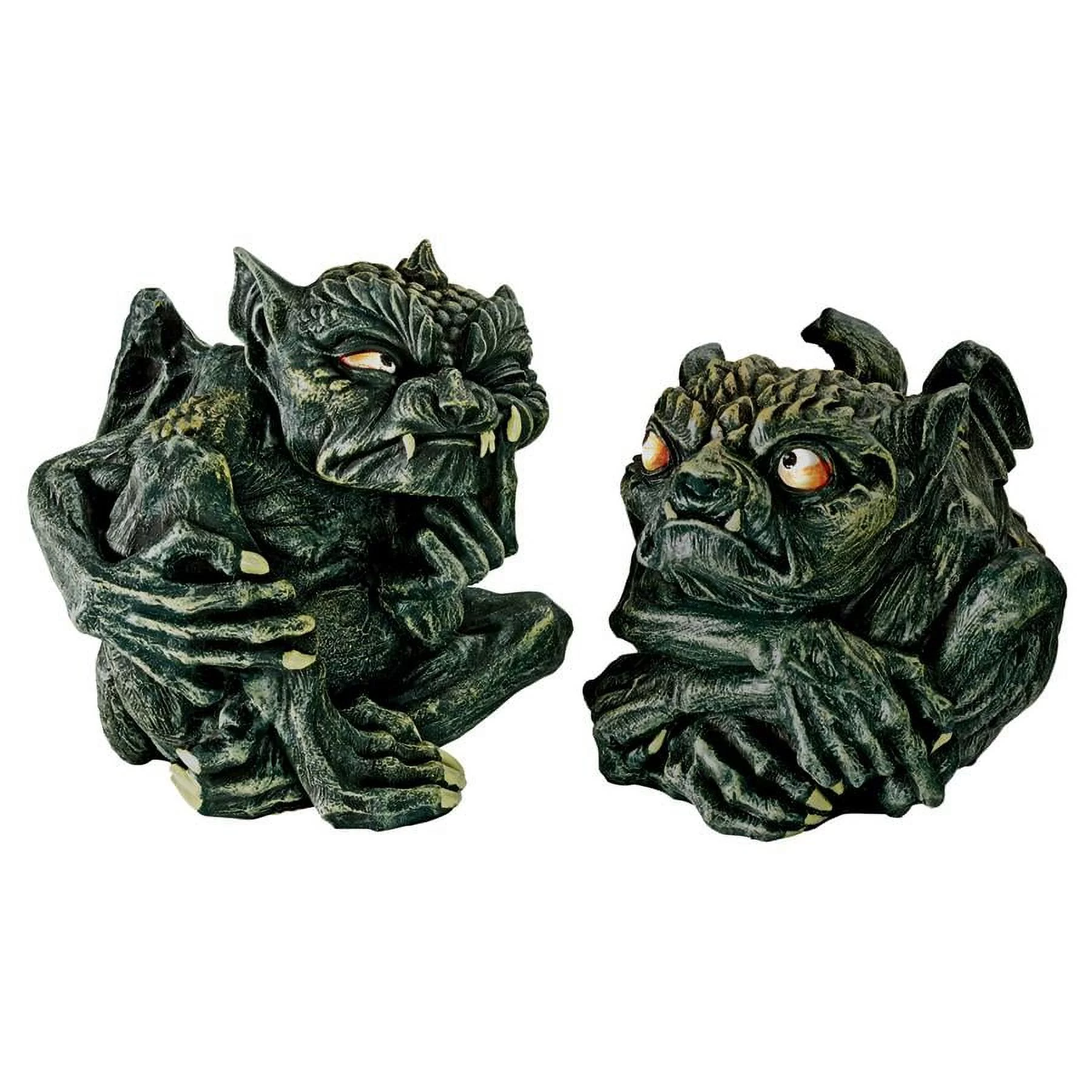 Design Toscano Devilish Gothic Troll Statues: Set of Two
