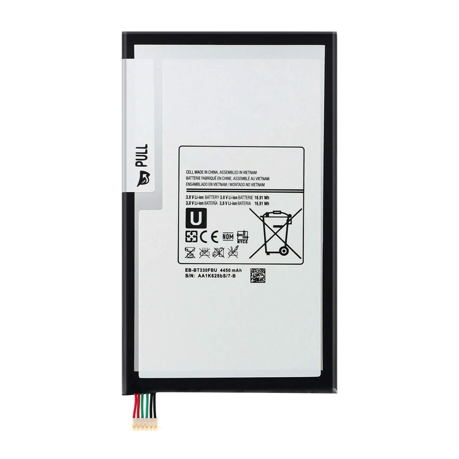 Replacement Battery EB-BT330FBU EB-BT330FBE For AT&T Samsung Galaxy Tab 4 8.0 SM-T337A Tool
