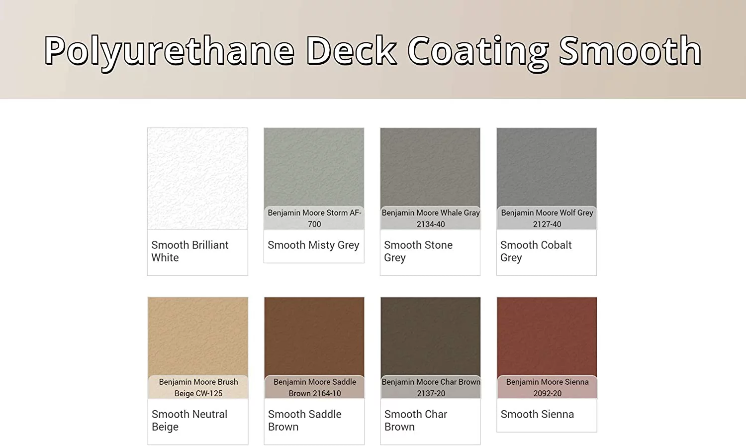 Liquid Rubber Smooth Polyurethane Deck Coating/Sealant - Indoor/Outdoor - Stone Gray, 5 Gallon