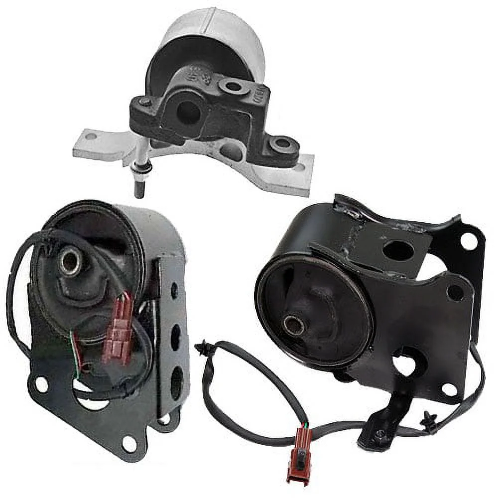 K0107 Fits 2002-2006 NISSAN ALTIMA 3.5L ENGINE MOUNT SET w/SENSORS for AUTO TRANS 3 PCS : A7349EL A7348, A7358EL