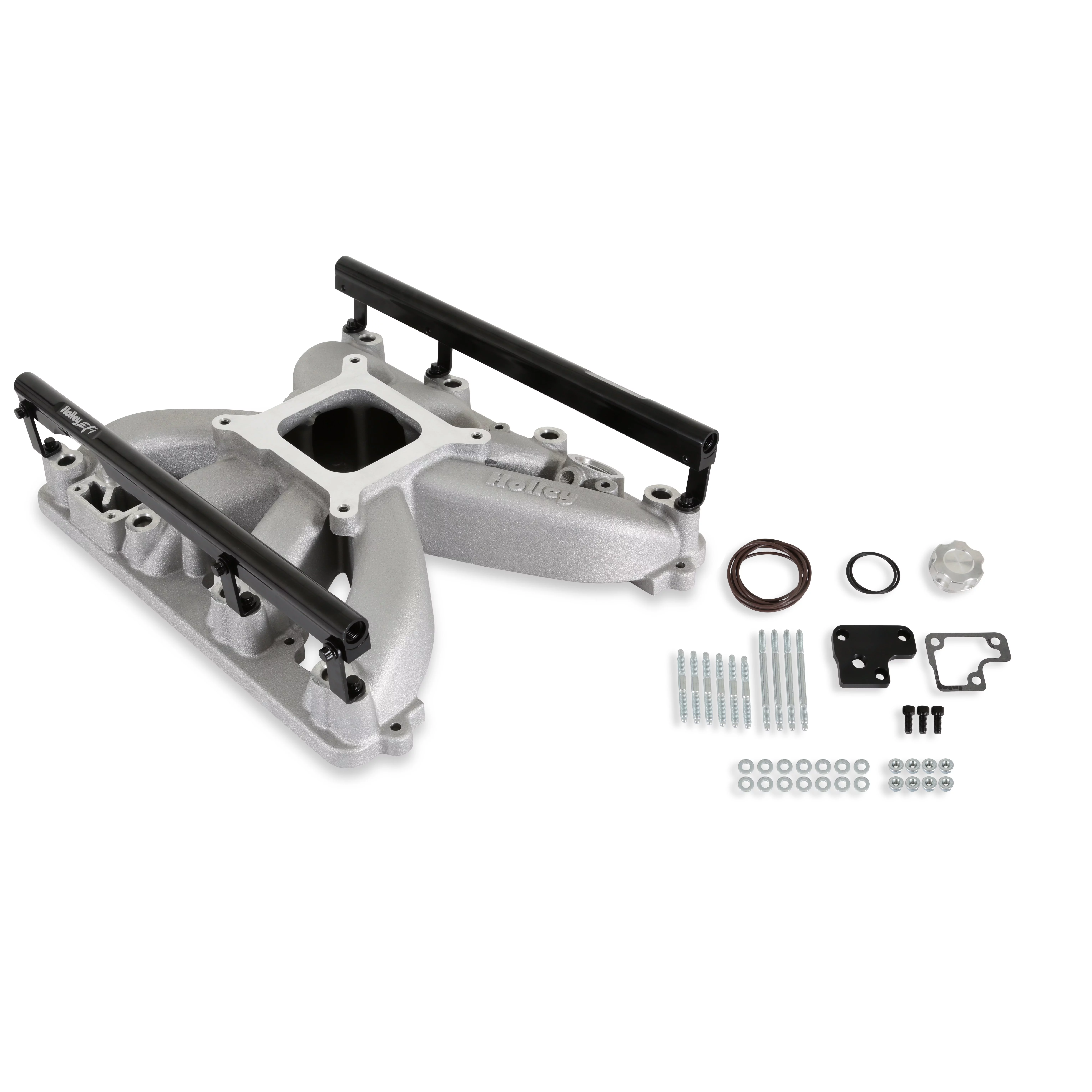 Holley 300-930 Single Plane EFI Intake Manifold - Natural Aluminum