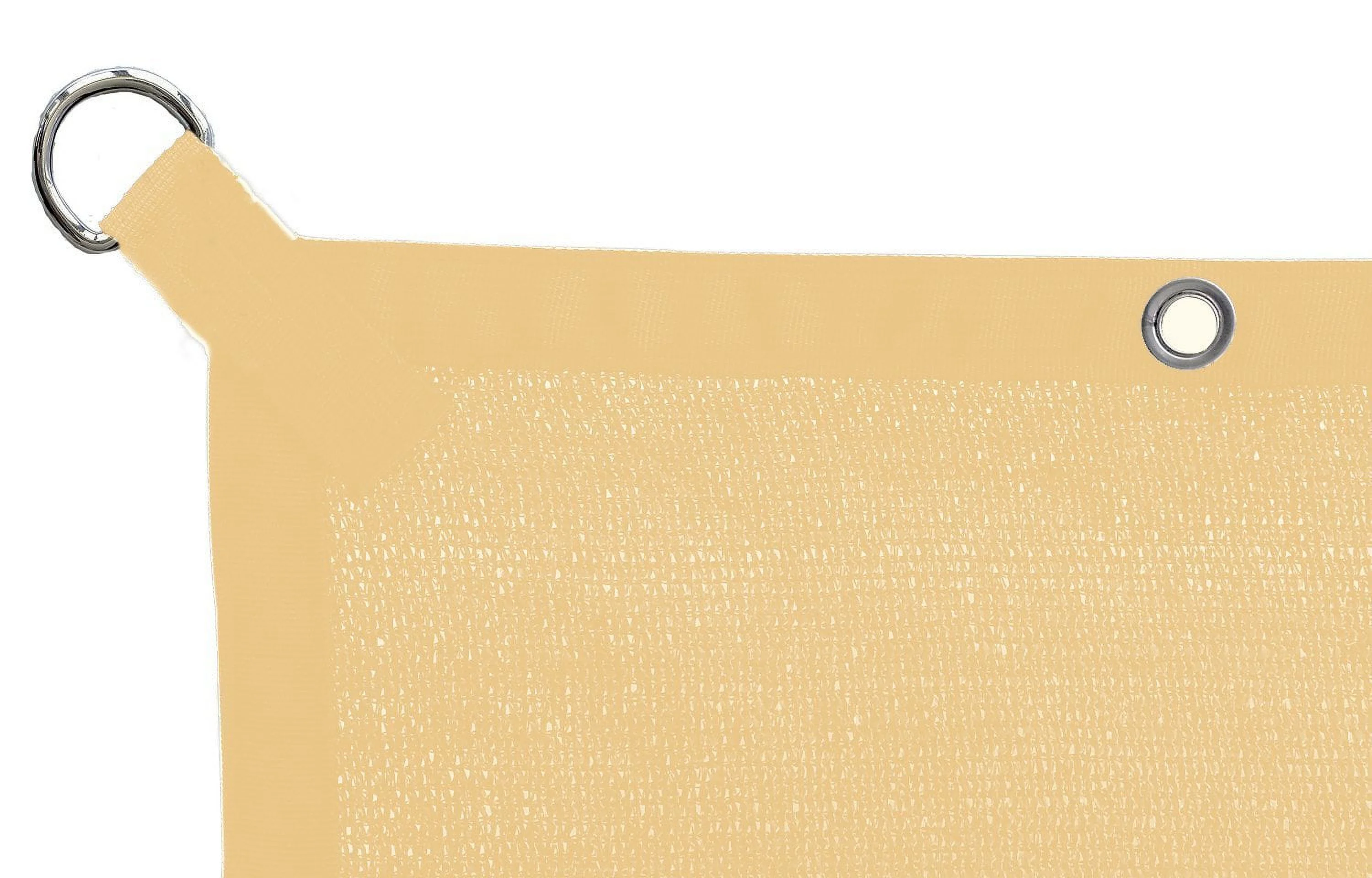 Shatex Patio Awning Breathable Shade Panel 10x20ft Tan