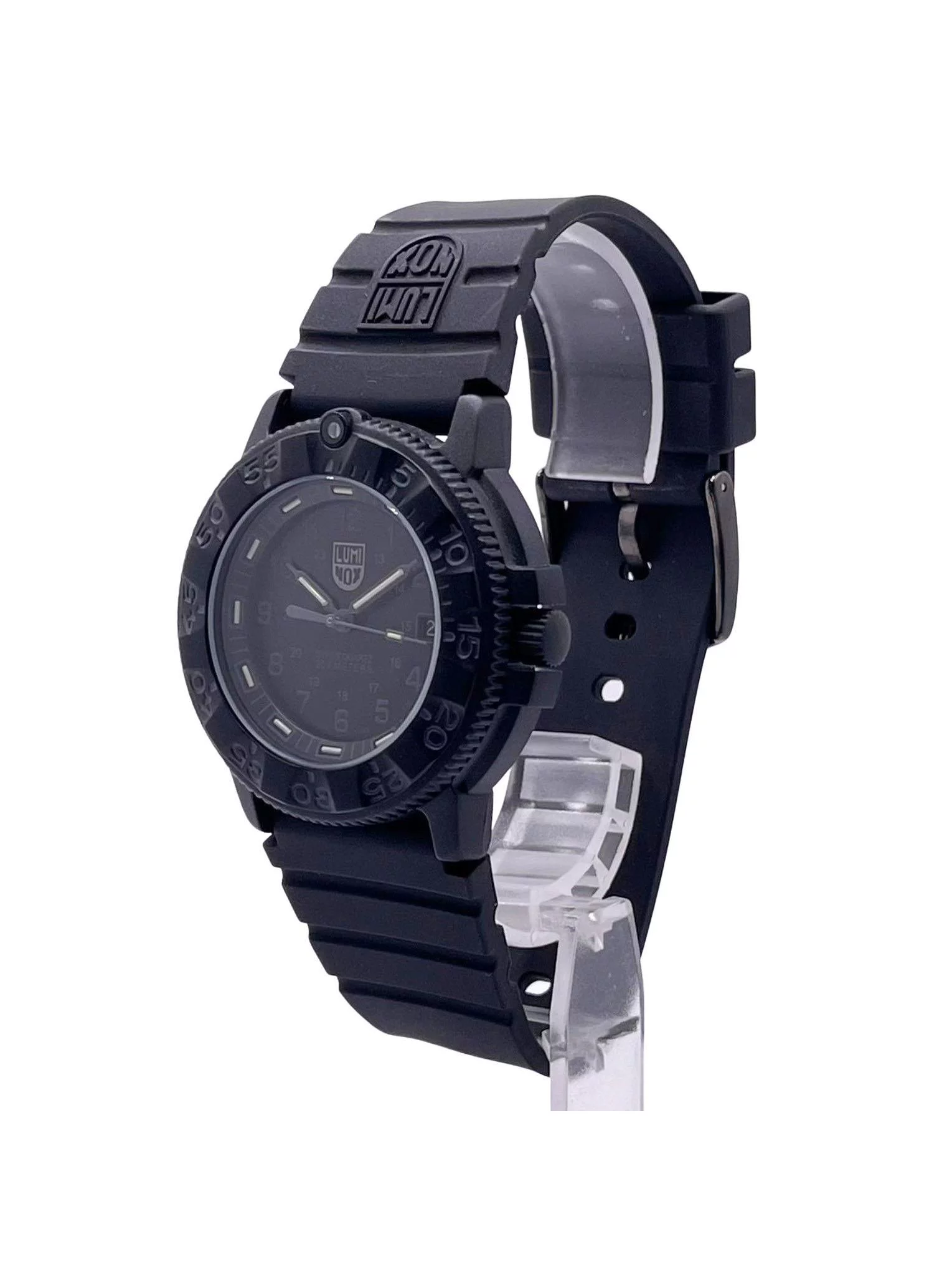 Luminox Navy Seal Blackout 43mm Carbon Black Dial Quartz Men Watch XS.3001.BO