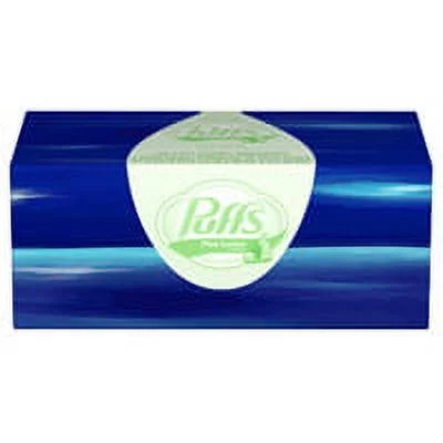 Cleansing Tissue - Puffs Plus Lotion White Facial Tissues - 124 Ea/Pack, 24 Pack