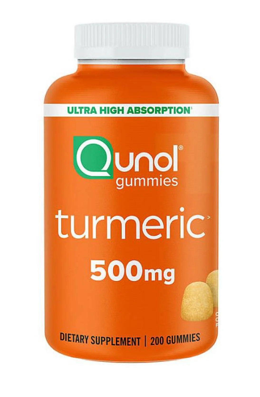 Qunol Turmeric Curcumin Complex Ultra High Absorption Gummies (200 ct.)