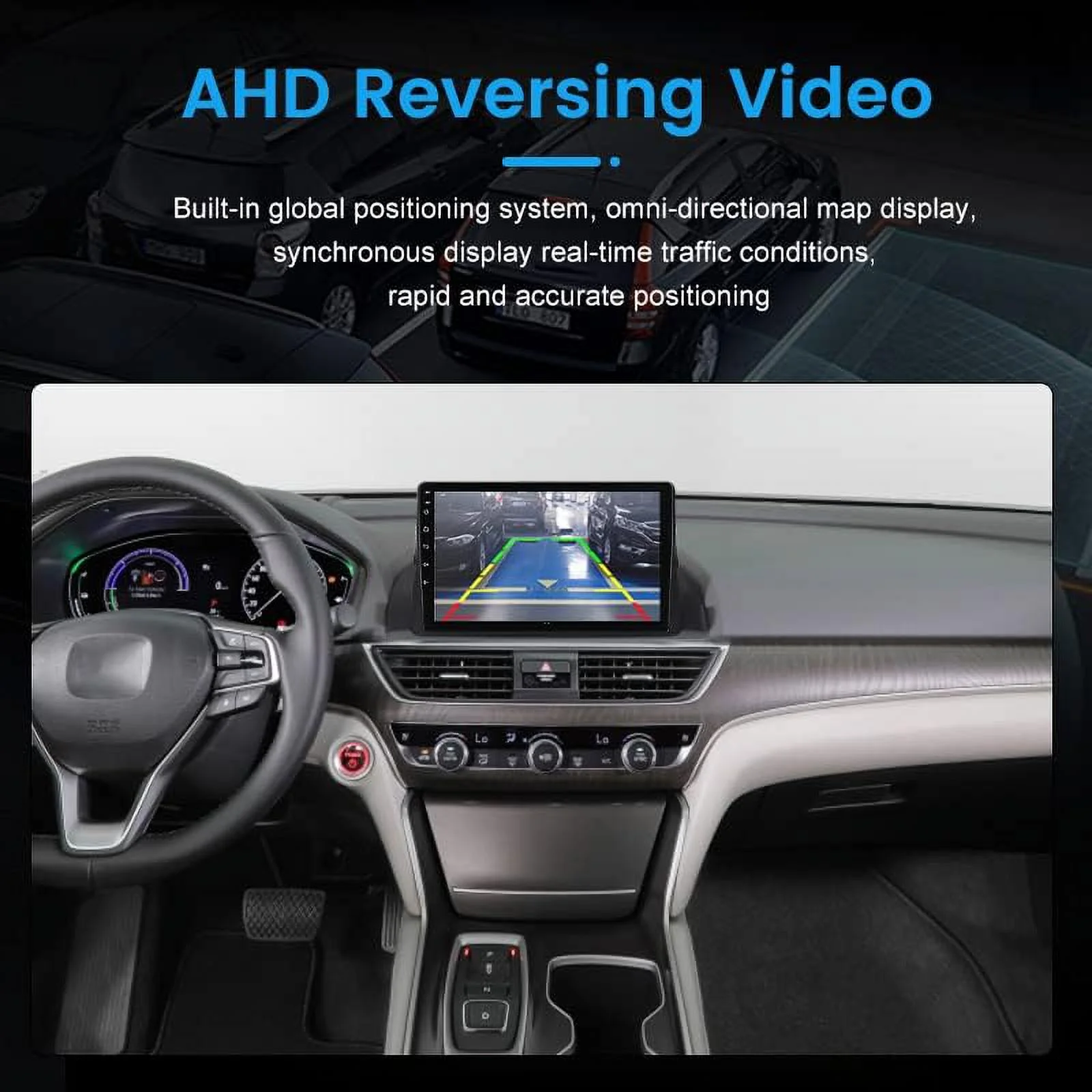 THONZER Android 12 Car Radio Stereo for Honda Accord 10th 2018-2021, 10.1