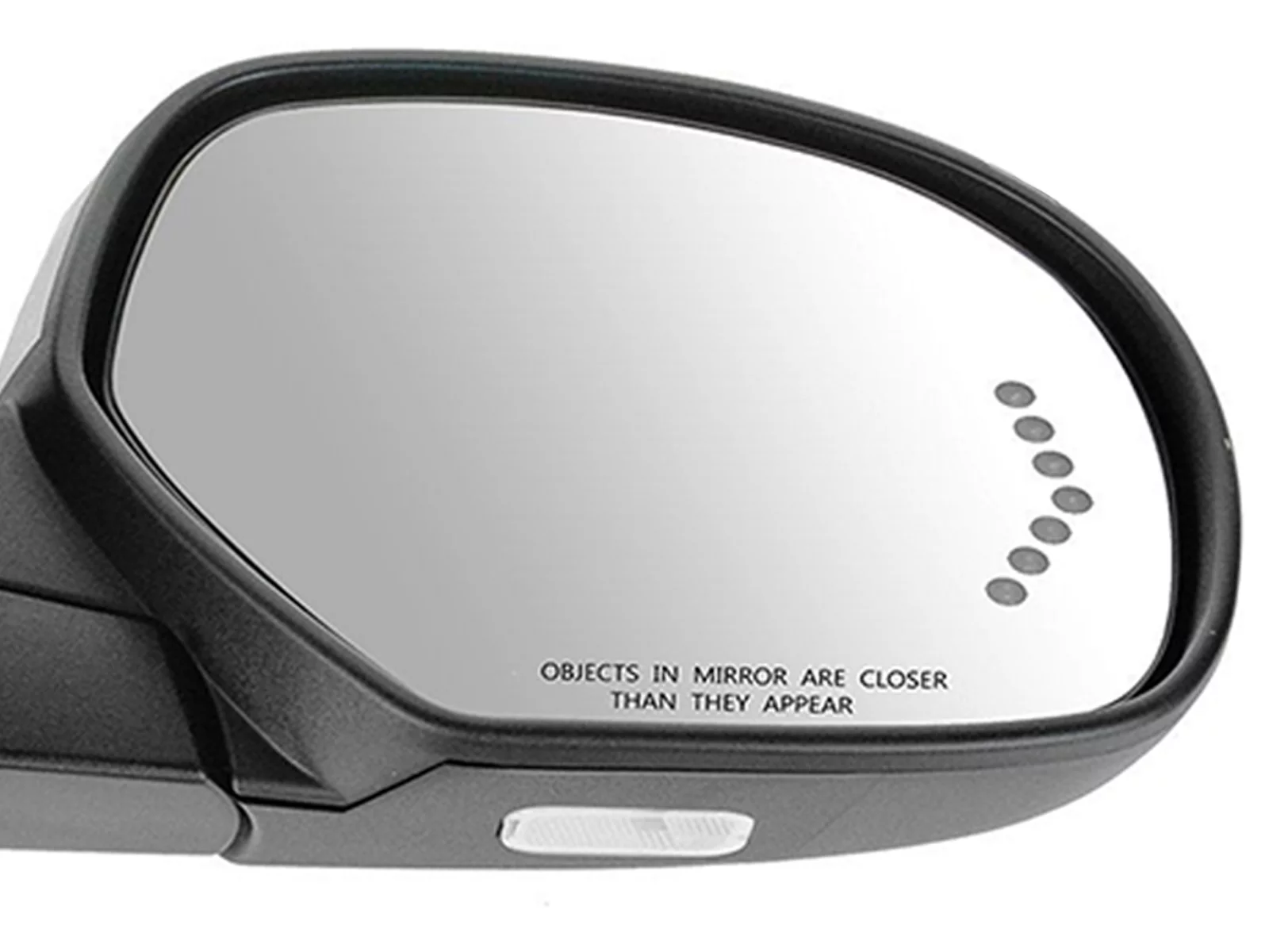 APA Replacement Power Folding Mirror for 2007 - 2014 SILVERADO SIERRA YUKON TAHOE SUBURBAN AVALANCHE with LED Signal Memory Puddle Light Heated Chrome Cap Passenger Right Side GM1321499