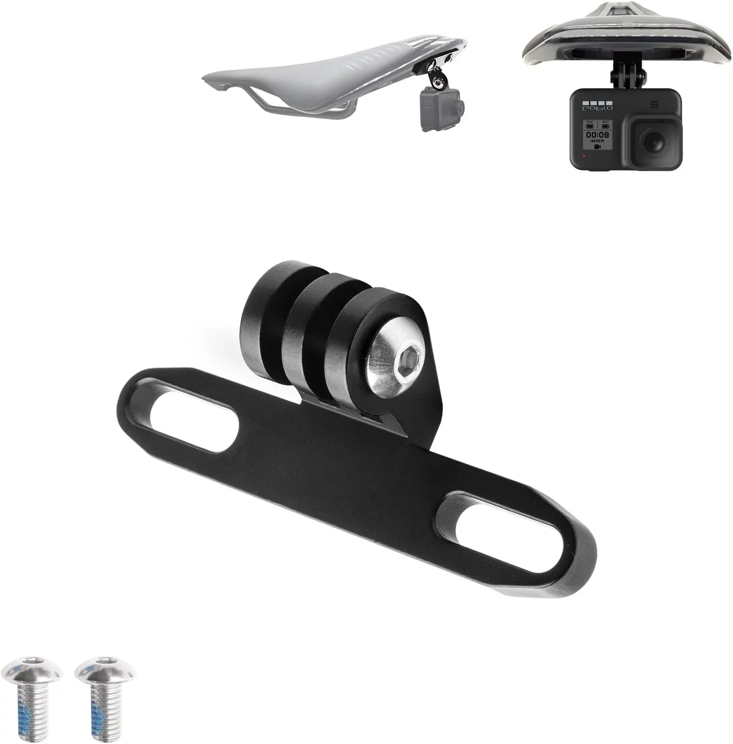 Xotic Tech Saddle Clamp Mount for Gopro Camera Garmin Varia Rearview Radar Rear Light, For SWAT, MOST LYNX