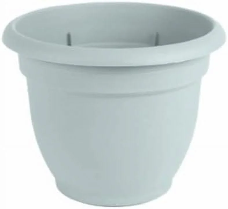 Bloem AP0837 Ariana Self Watering Planter, Plastic, Misty Blue, 8-in. - Quantity 10