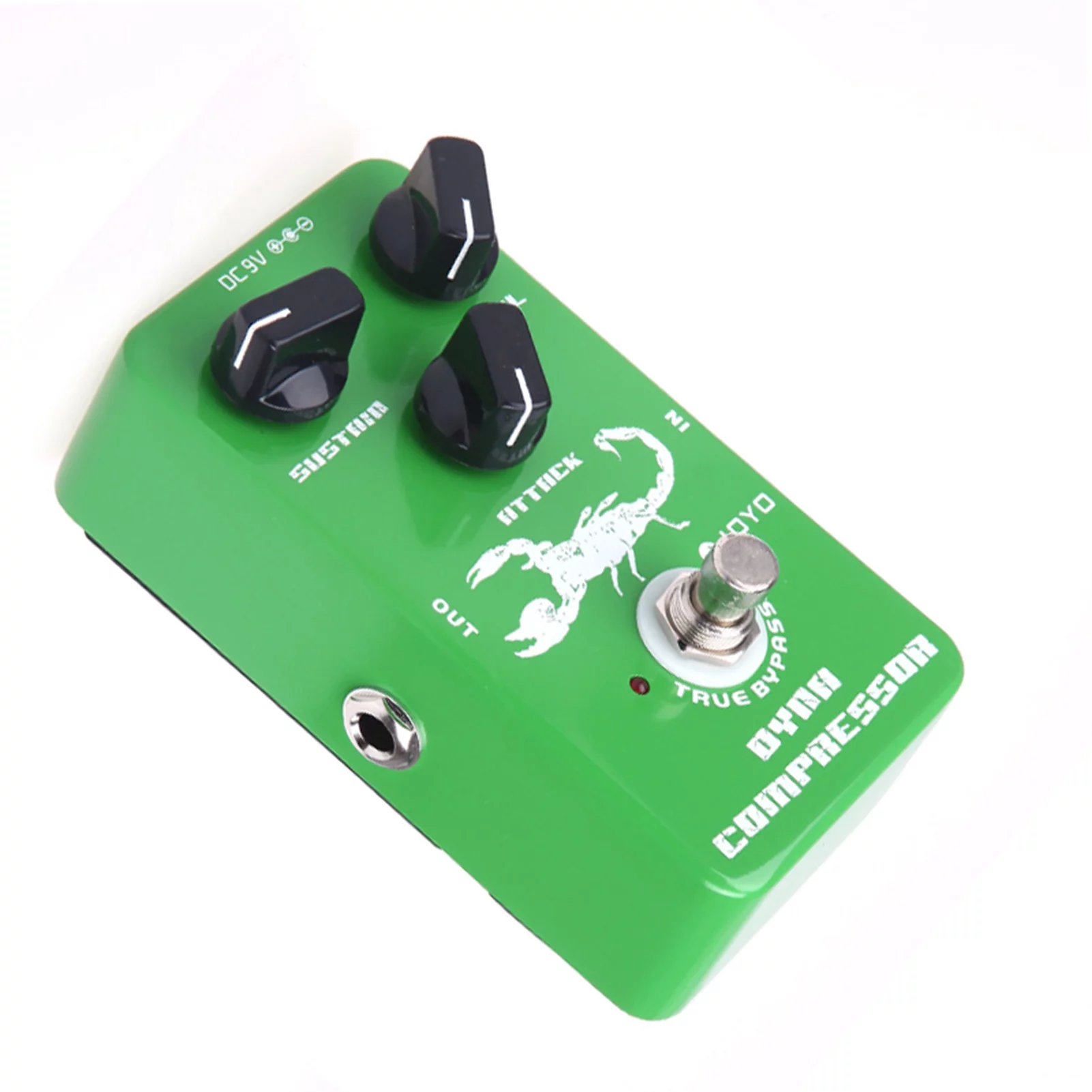 Joyo JF 10 Dynamic Compressor Guitar Effect Pedal True Bypass by Dcenta Optimize Your Guitar's Sound with Precision