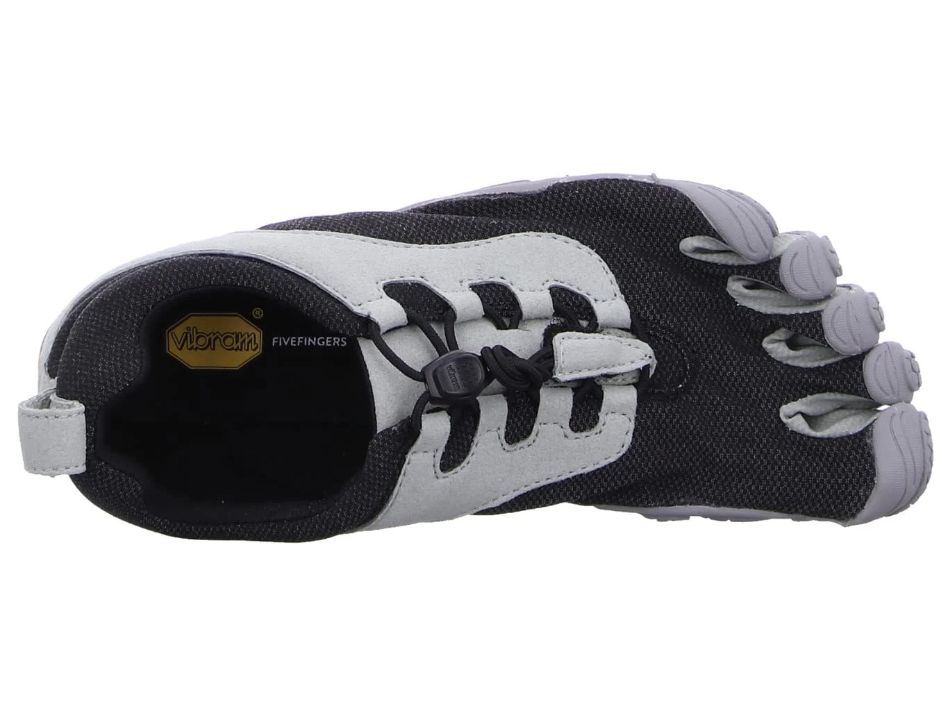 Vibram FiveFingers V-Run Retro Black/Grey EU 38 (US Women's 7.5-8) B (M)