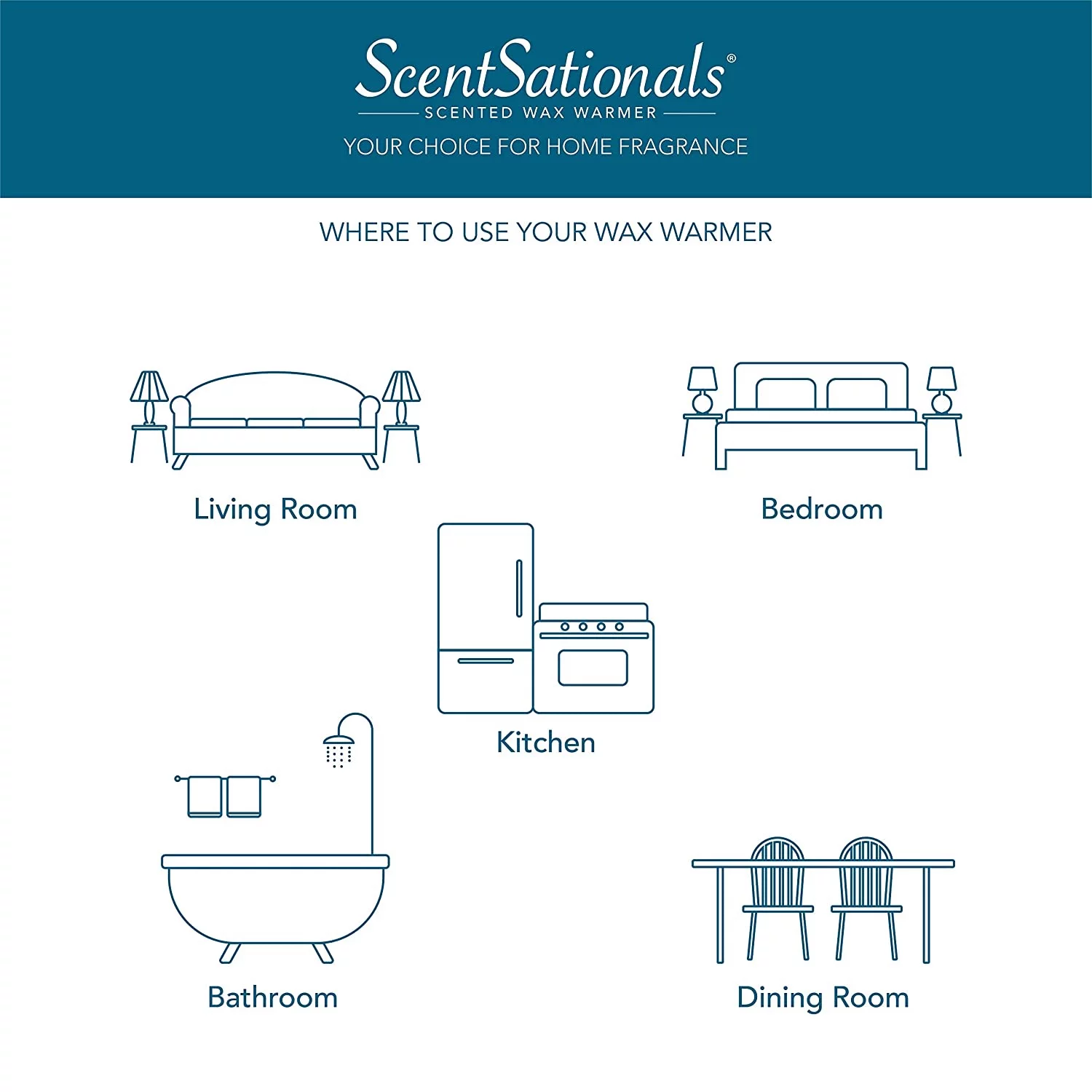 Strawberry Crunch Scented Wax Melts, ScentSationals, 2.5 oz (5-Pack)