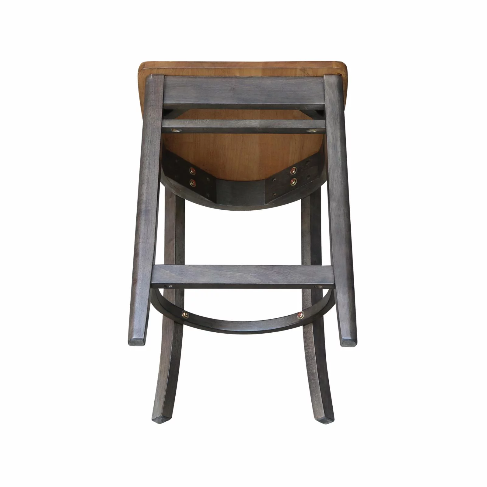 Emily Solid Wood Counter Height Stool - 24