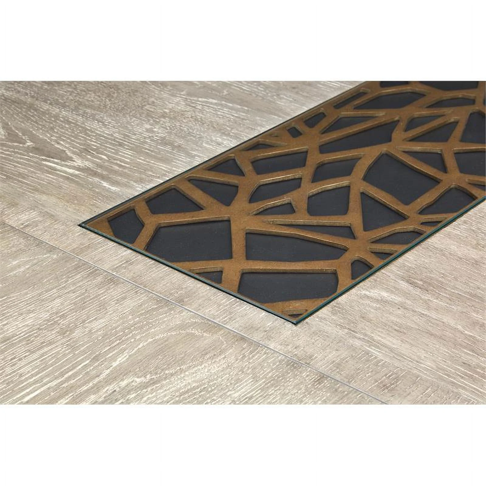 Pemberly Row Modern Rectangular Dining Table in Black Finish