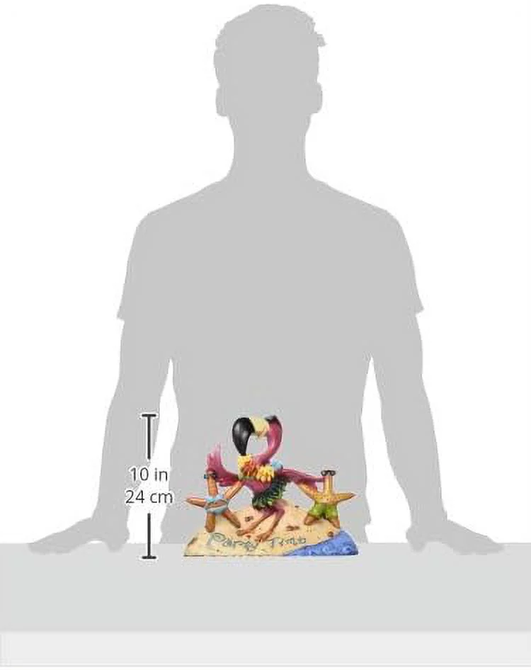 Design Toscano Party Time Pink Flamingo Statue