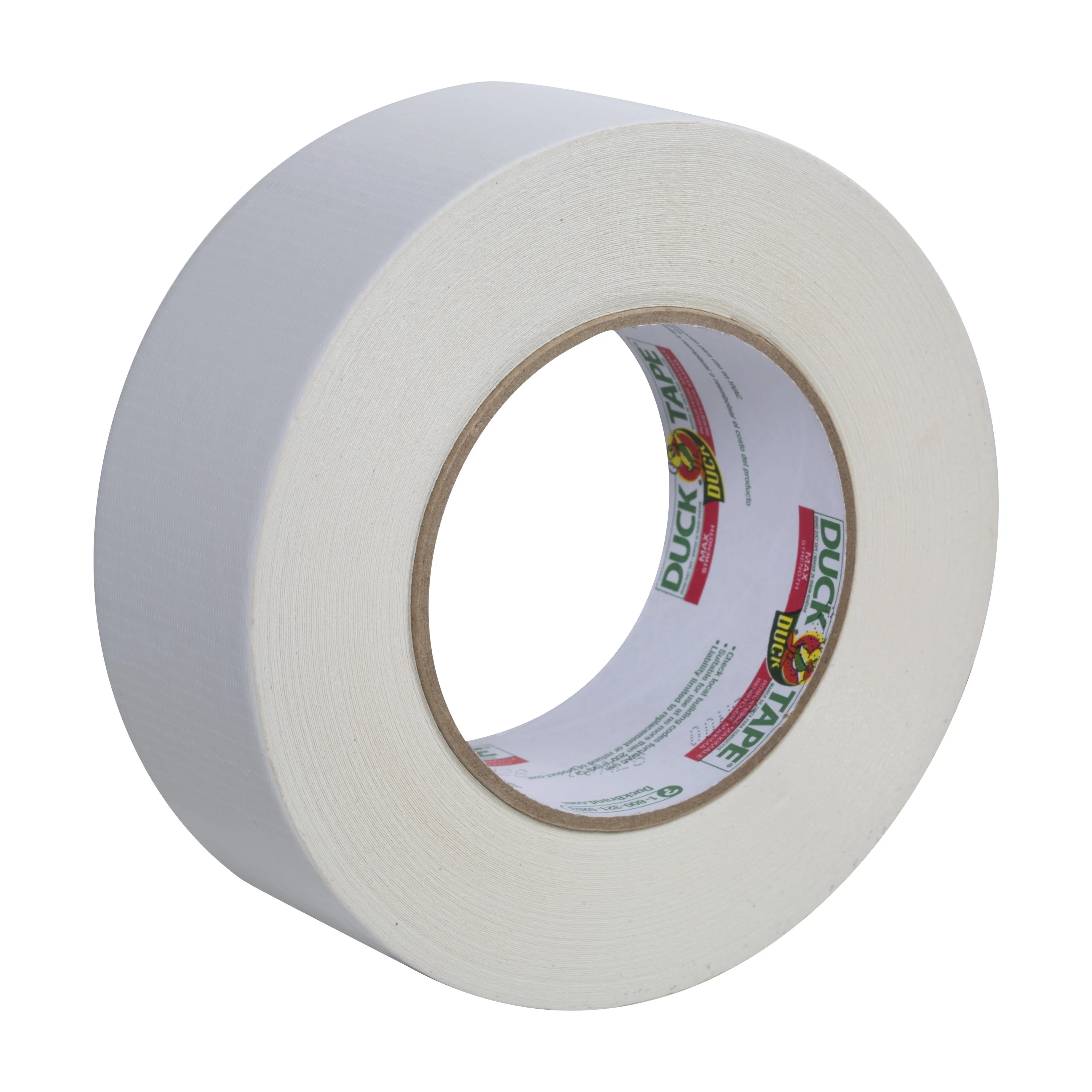 Duck Brand Max Strength 1.88 in x 35 yd White Duct Tape Roll