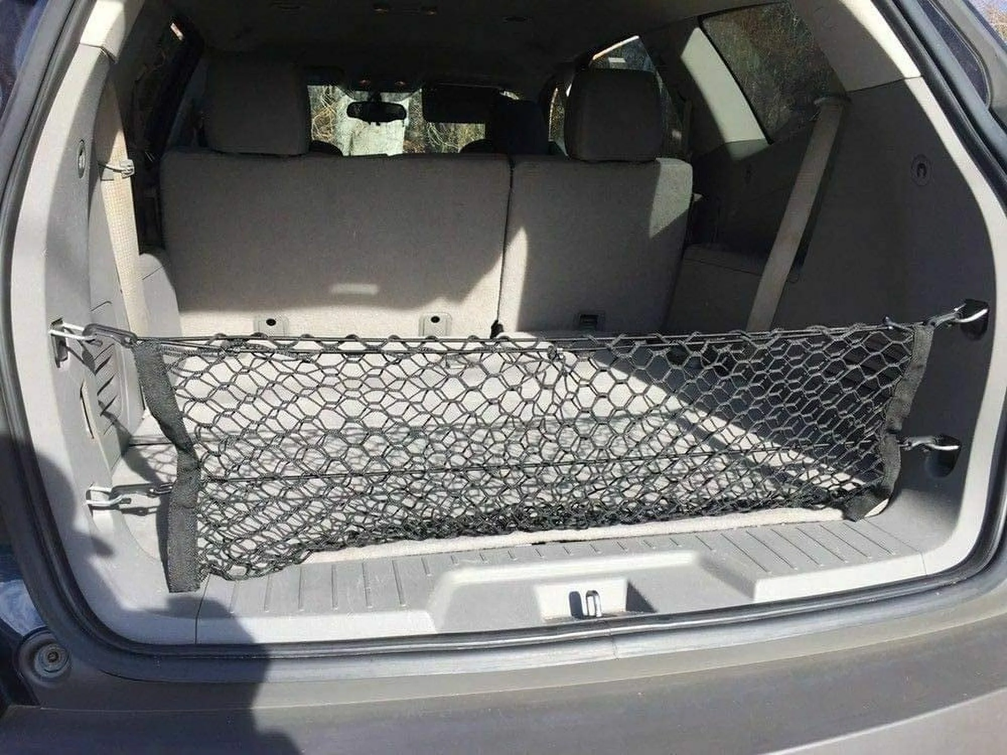 EACCESSORIES EA Trunk Organizer Cargo Net for Chevrolet Traverse 2009-2017 – Envelope Style Cargo Net – Premium Mesh Elastic Car Trunk Organizer Vehicle Carrier Storage – Compatible Chevy Traverse