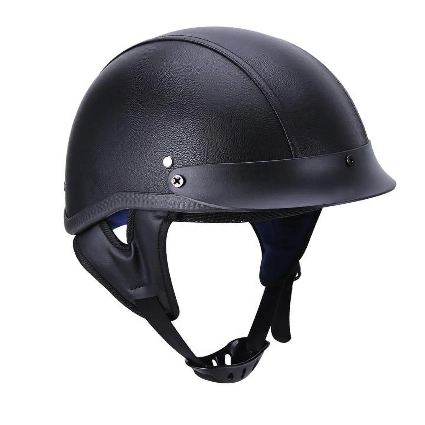 Oumurs Motorcycle Half Helmet for Harley Chopper Cruiser Scooter German Style M/L/XL/XXL DOT Approved