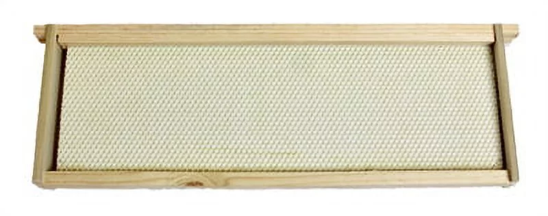 5 Pack Medium Or Honey Super Beehive Wooden Frame Assembled With Pl, Each