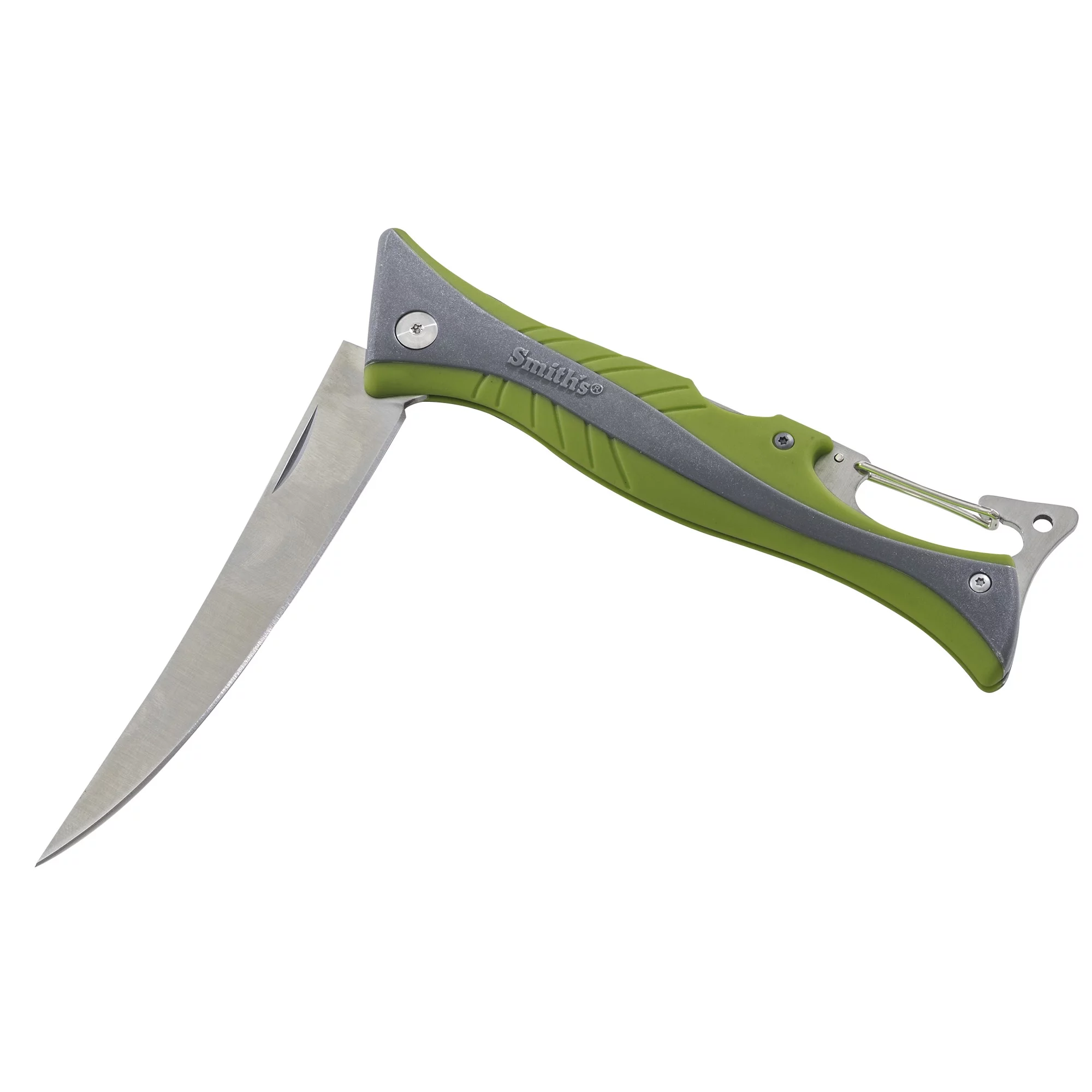 SMITH'S REGALRIVER 51383 4 IN FOLDING FLEX FILLET KNIFE GREEN