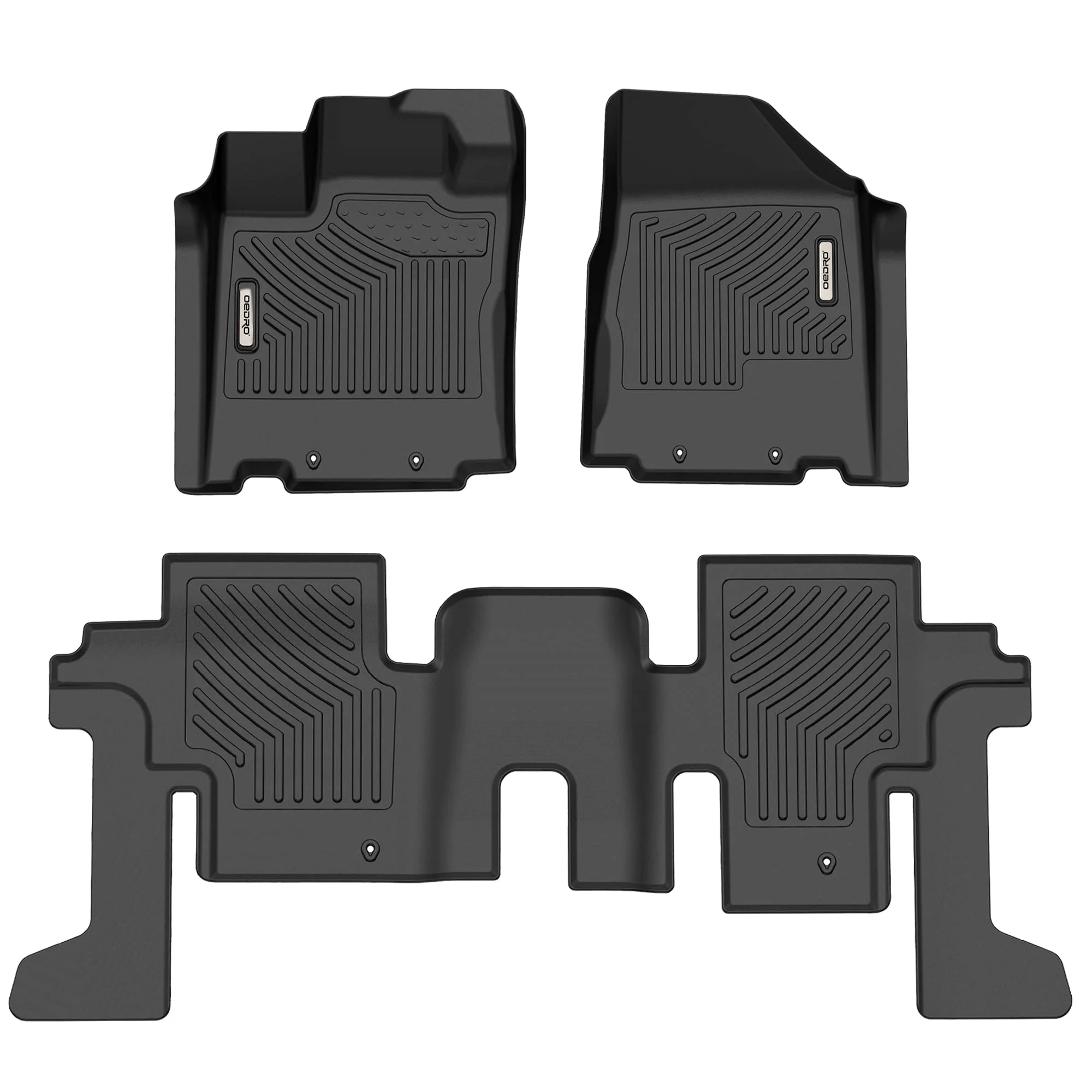Ledkingdomus Floor Mats Liner for 2014-2020 Infiniti QX60 & 2013-2020 Nissan Pathfinder
